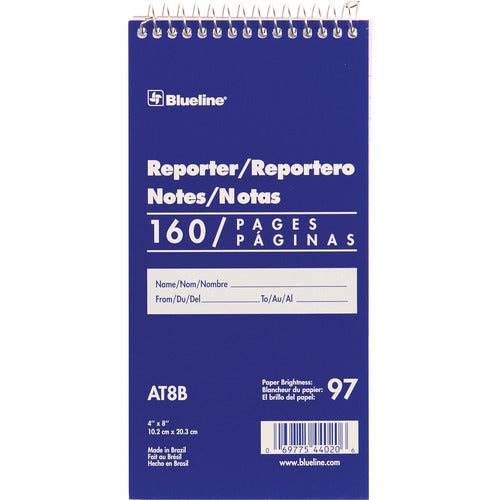Blueline REDAT8B Reporter Notebook