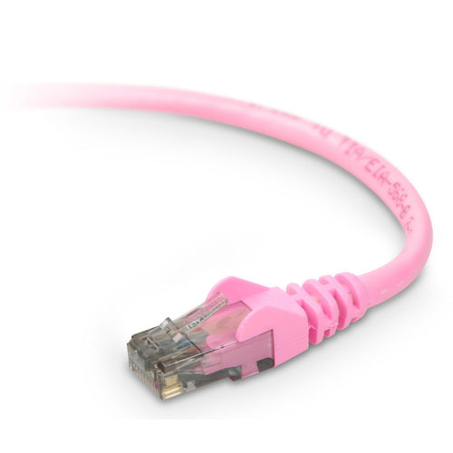 Belkin BLKA3L98015PNKS RJ45 Category 6 Snagless Patch Cable