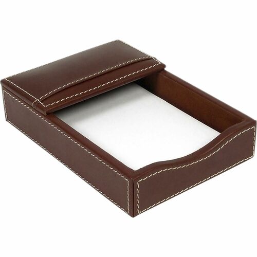 Dacasso DACA3209 Rustic Leather Double Legal-Size Trays