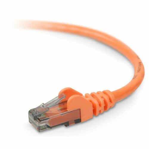 Belkin BLKA3L98030ORGS RJ45 Category 6 Snagless Patch Cable