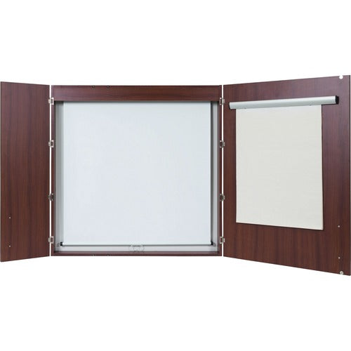 MasterVision BVCCAB01010130 2-door Cherry Conference Cabinet