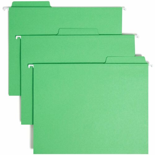 Smead SMD64098 FasTab 1/3 Tab Cut Letter Recycled Hanging Folder