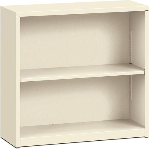 HON HONS30ABCL Brigade Steel Bookcase | 2 Shelves | 34-1/2"W | Putty Finish