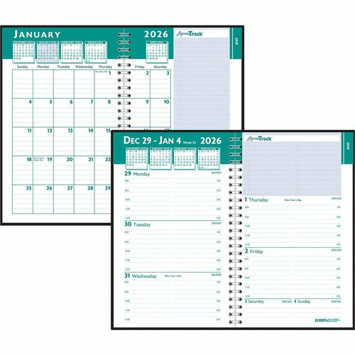 House of Doolittle HOD29402 Express Track Small Weekly/Monthly Calendar Planner