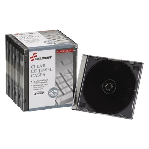 SKILCRAFT® NSN5026513 SKILCRAFT CD/DVD Slim Case