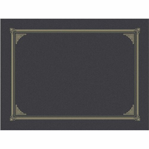 Geographics GEO47400 Geographics Award Certificate Document Cover - A4, Letter - 8 19/64" X 11 45/64", 8 1/2" X 11", 8" X 10" Sheet Size - Metallic Gray - Recycled - 6 / Pack