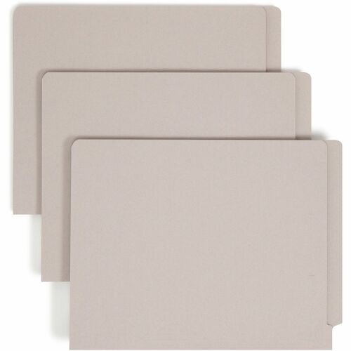 Smead SMD25849 Straight Tab Cut Letter Recycled Fastener Folder