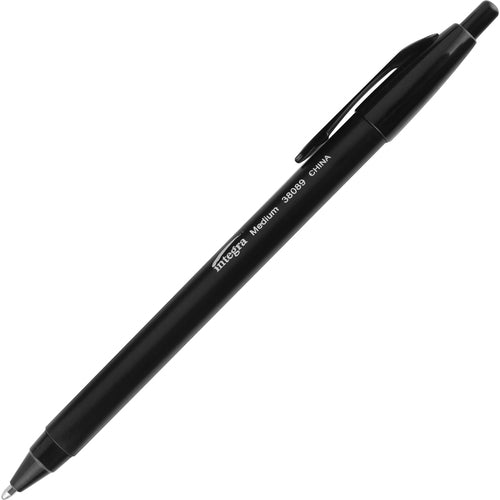 Integra ITA38089 Triangular Barrel Retractable Ballpnt Pens