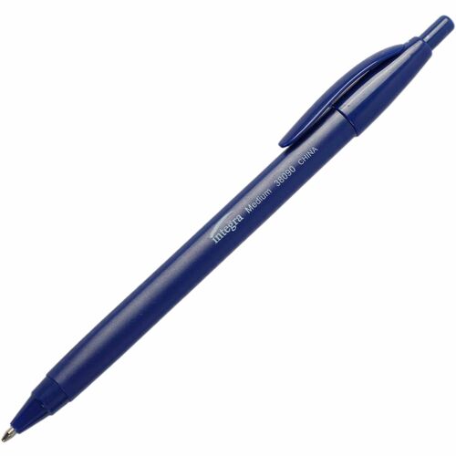 Integra ITA38090 Triangular Barrel Retractable Ballpnt Pens