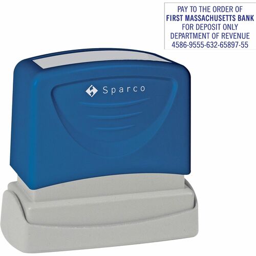 Sparco SPRCS60459 Endorsement Address Stamp