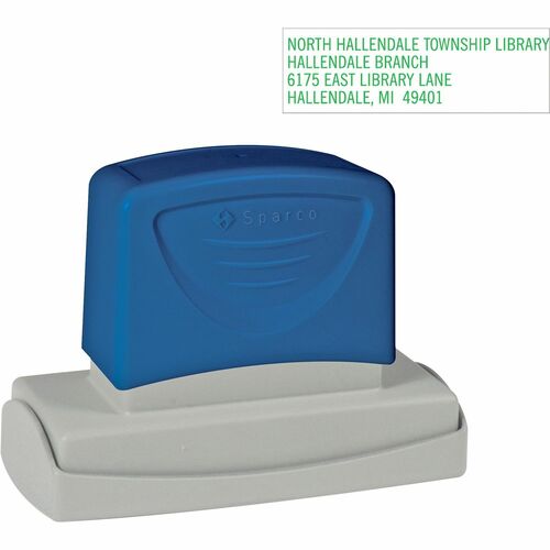 Sparco SPRCS60461 Large Business Address Stamp