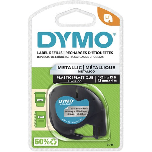 Dymo DYM91338 LetraTag Label Maker Tape Cartridge