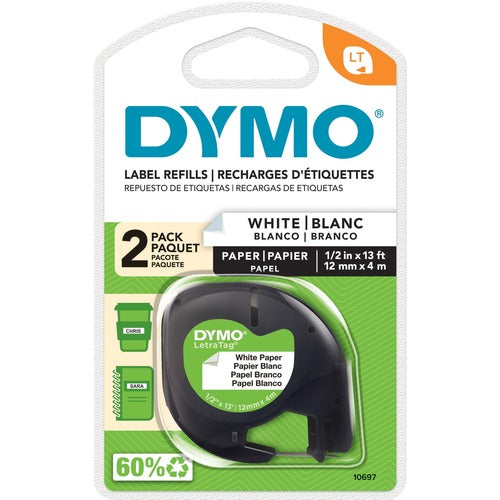 Dymo DYM10697 LetraTag Electronic Labelmaker Tape