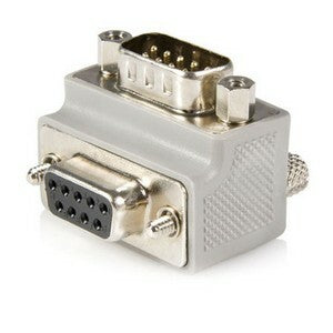 StarTech.com STCGC99MFRA1 Right Angle DB9 to DB9 Cable Adapter Type 1 - M/F
