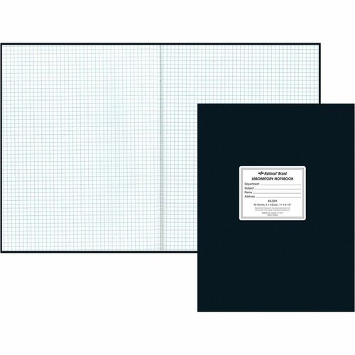 Rediform RED43591 Quad Ruled Laboratory Notebook