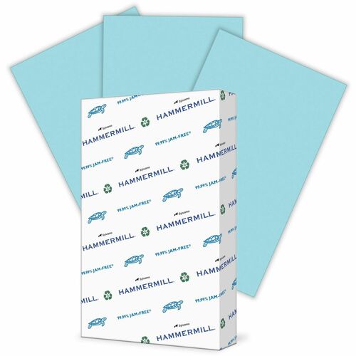 Hammermill HAM103317 Colors Recycled Copy Paper - Blue