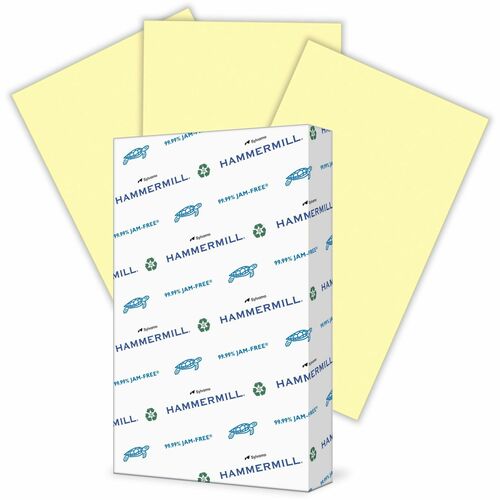 Hammermill HAM103358 Colors Recycled Copy Paper - Canary