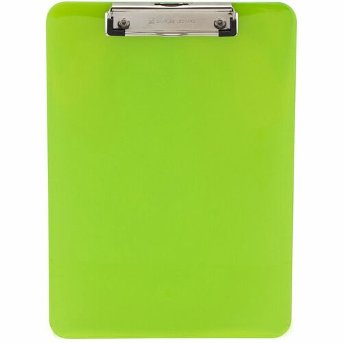 Charles Leonard LEO89725 Rubber Grip Plastic Clipboards