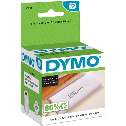 Dymo DYM30251 White Address Labels