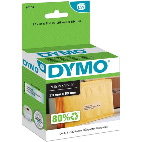 Dymo DYM30254 Clear Address Labels