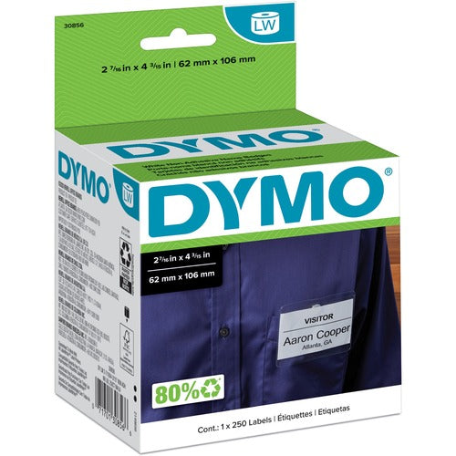 Dymo DYM30856 Non-Adhesive LabelWriter Name Badge Labels