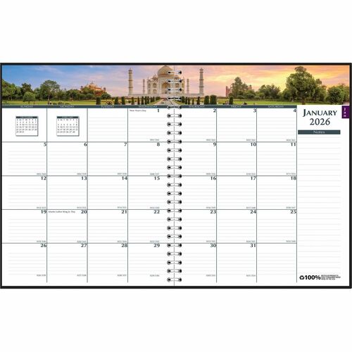 House of Doolittle HOD294632 Earthscapes Gardens Weekly Monthly Planner