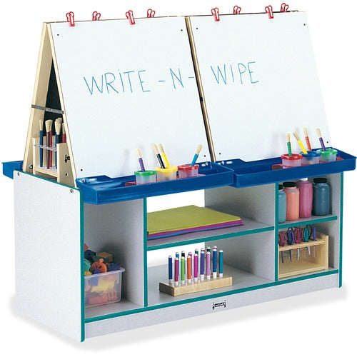 Jonti-Craft JNT0294JCWW005 Rainbow Accents 4 Station Art Center