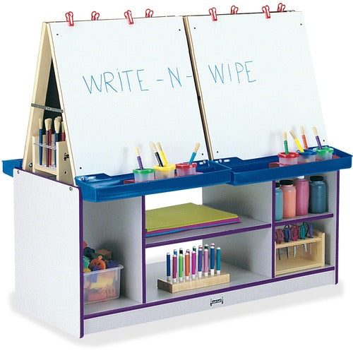 Jonti-Craft JNT0294JCWW004 Rainbow Accents 4 Station Art Center