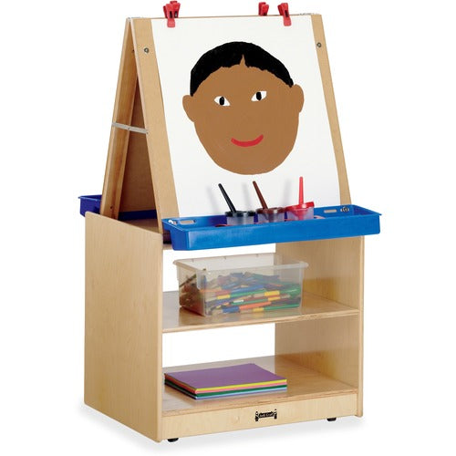Jonti-Craft JNT0289JC Rainbow Accents Multi-Station Art Center