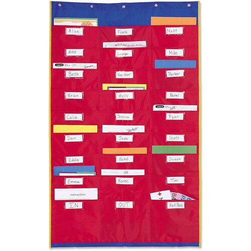 Learning Resources LRNLER2255 Storage Pocket Organization Station