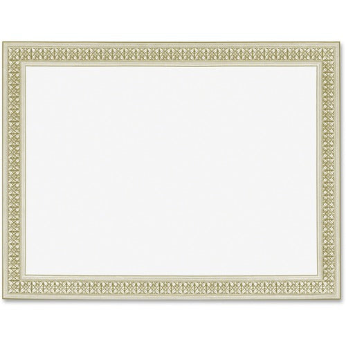 Geographics GEO45492 Flourish Gold Foil Award Certificates