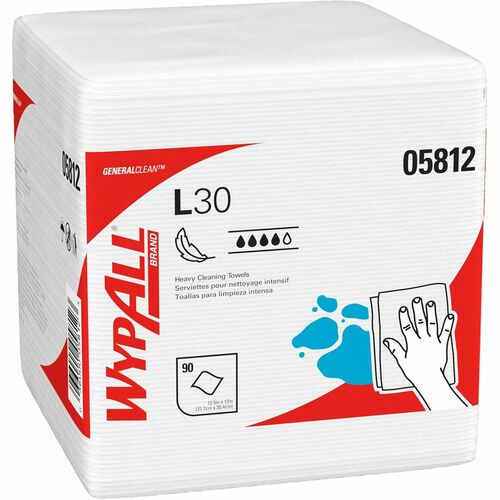 Wypall KCC05812 GeneralClean L30 Heavy Duty Cleaning Towels