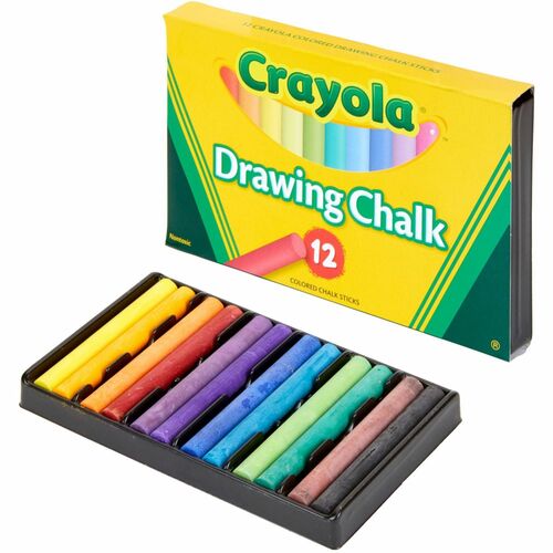 Crayola CYO510403 Colored Drawing Chalk Sticks