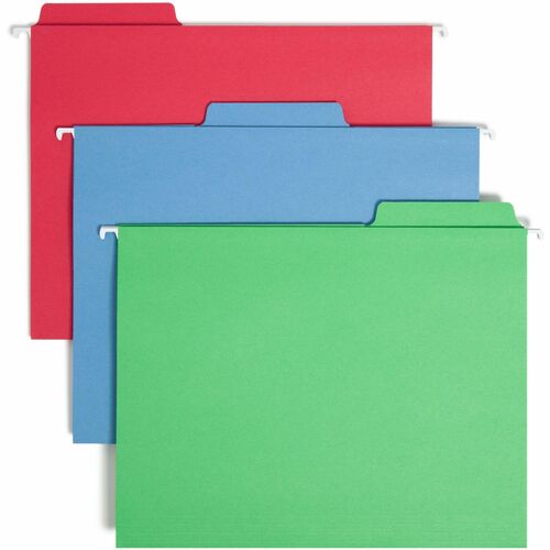 Smead SMD64053 FasTab 1/3 Tab Cut Letter Recycled Hanging Folder