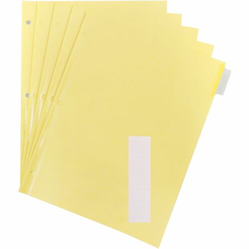Business Source BSN20069 Buff Stock Ring Binder Indexes