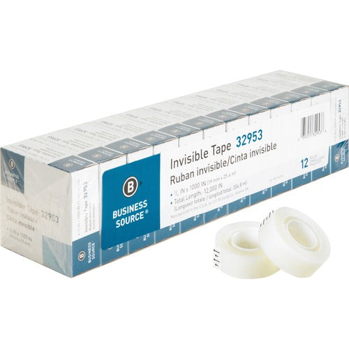 Business Source BSN32953 Premium Invisible Tape Value Pack