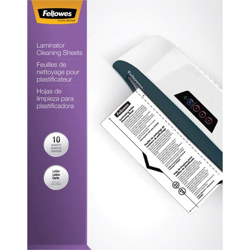 Fellowes FEL5320603 Laminator Cleaning Sheets 10pk