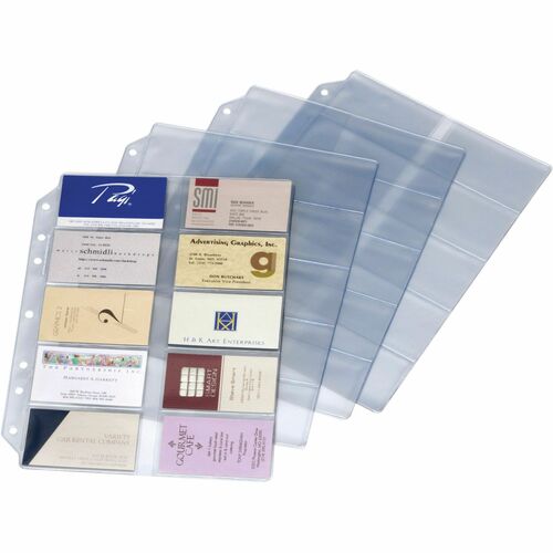 Cardinal® CRD7860000 EasyOpen Card File Binder Refill Pages