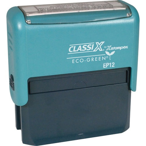 Xstamper XSTEP12 ClassiX ECO Self-inking Message Stamp