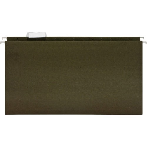 Business Source BSN43570 1/5 Tab Cut Legal Recycled Hanging Folder
