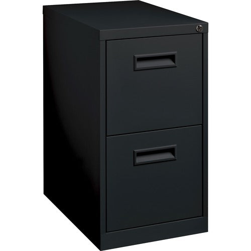 Lorell LLR67733 22" File/File Mobile File Cabinet with Recessed Pull