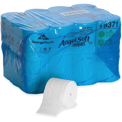 Angel Soft Professional Series GPC19371 Compact Premium Embossed Toilet Paper