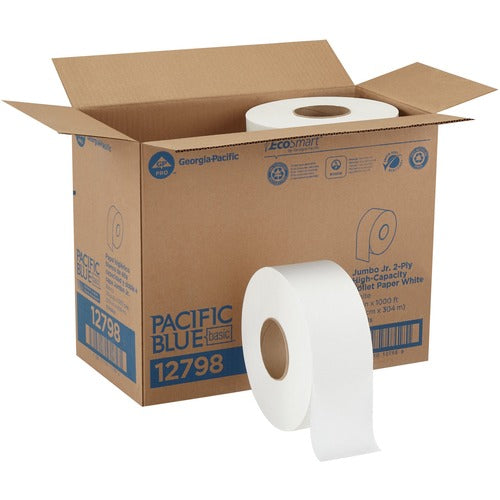 Pacific Blue Basic GPC12798 Jumbo Jr. High-Capacity Toilet Paper