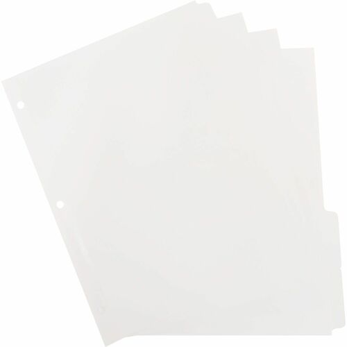 Business Source BSN20070 3-Ring Plain Tab Indexes