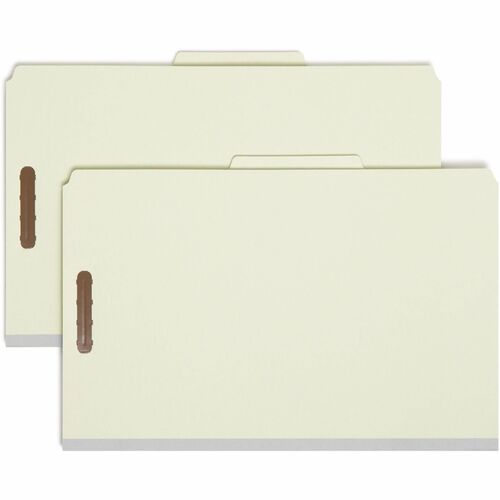 Smead SMD19022 2/5 Tab Cut Legal Recycled Classification Folder