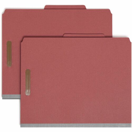 Smead SMD14024 2/5 Tab Cut Letter Recycled Classification Folder