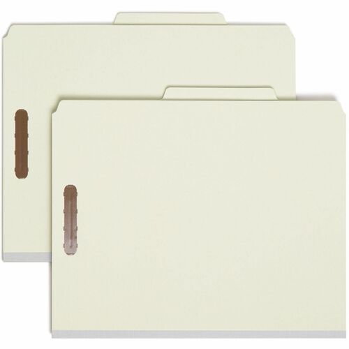 Smead SMD14023 2/5 Tab Cut Letter Recycled Classification Folder