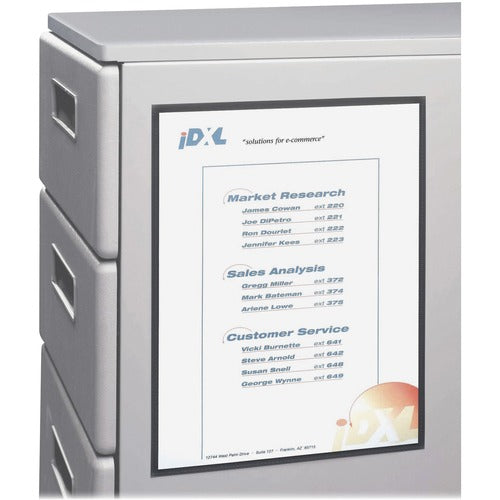 C-Line CLI37911 8-1/2"x11" Magnetic Cubicle Keepers Pockets