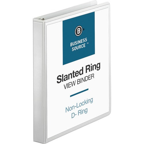 Business Source BSN28440 Basic D-Ring View Binder