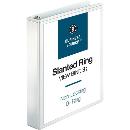 Business Source BSN28441 Basic D-Ring View Binder